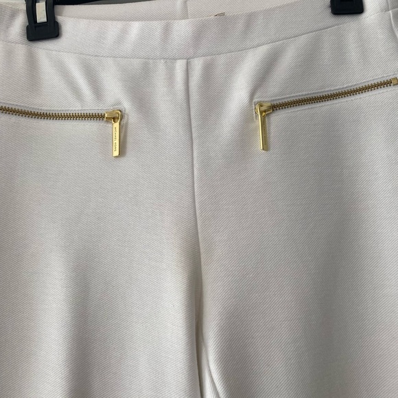 Michael Kors White Knit slacks - Picture 2 of 3